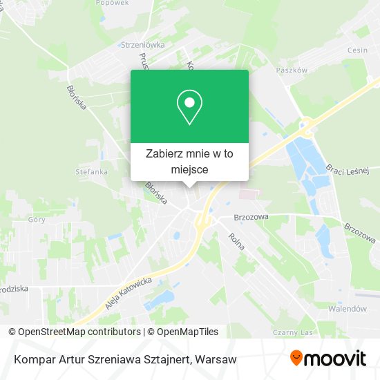 Mapa Kompar Artur Szreniawa Sztajnert