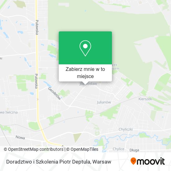 Mapa Doradztwo i Szkolenia Piotr Deptula