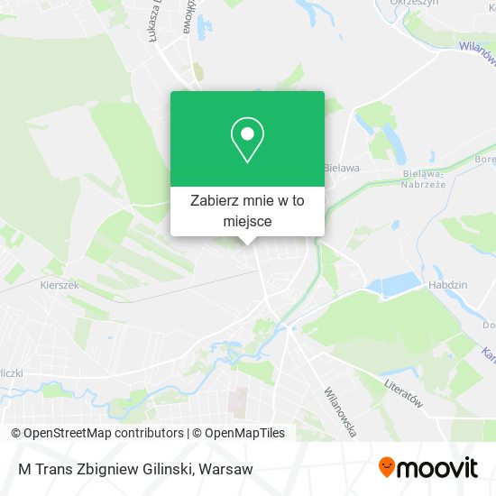 Mapa M Trans Zbigniew Gilinski