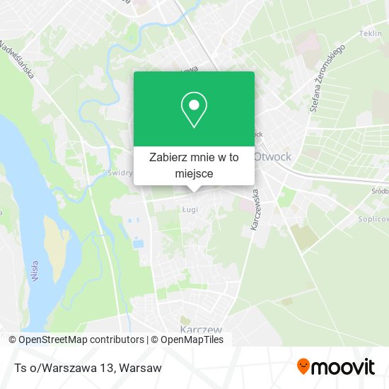 Mapa Ts o/Warszawa 13