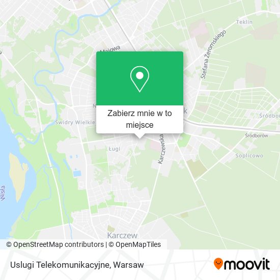 Mapa Uslugi Telekomunikacyjne