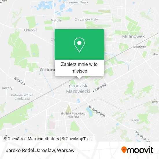 Mapa Jareko Redel Jaroslaw