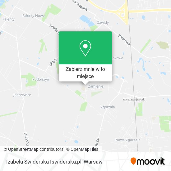 Mapa Izabela Świderska Iświderska.pl