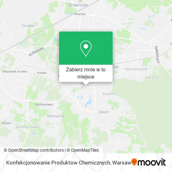 Mapa Konfekcjonowanie Produktow Chemicznych