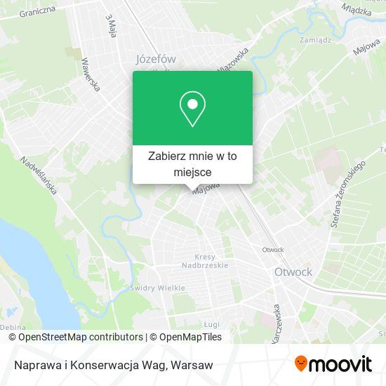 Mapa Naprawa i Konserwacja Wag