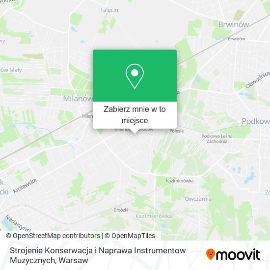 Mapa Strojenie Konserwacja i Naprawa Instrumentow Muzycznych