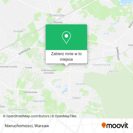 Mapa Nieruchomosci