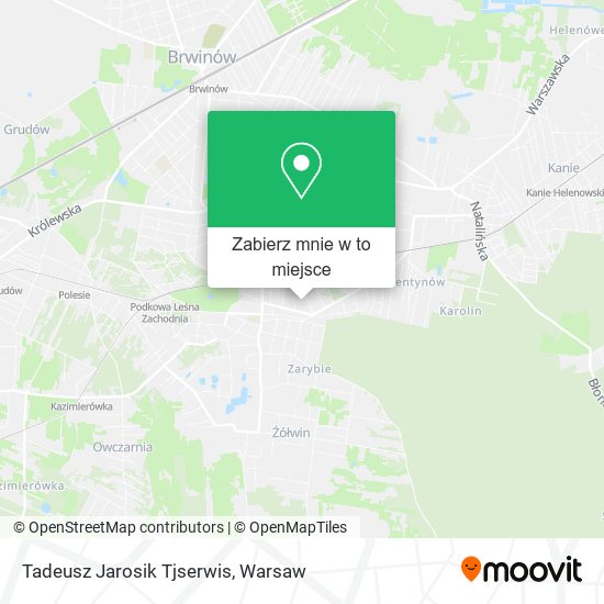 Mapa Tadeusz Jarosik Tjserwis