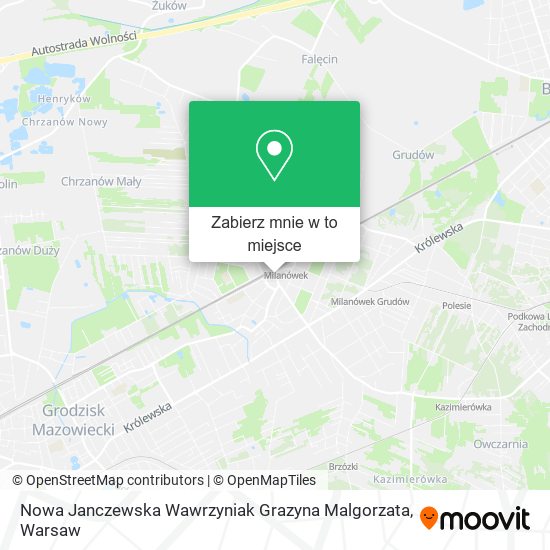 Mapa Nowa Janczewska Wawrzyniak Grazyna Malgorzata