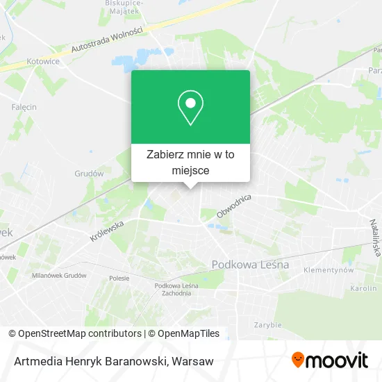 Mapa Artmedia Henryk Baranowski