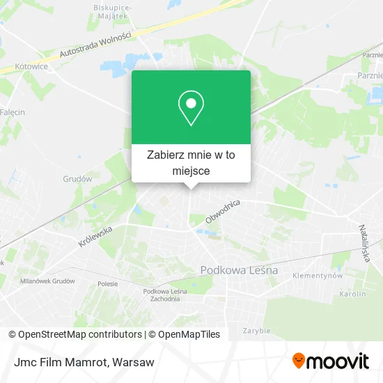 Mapa Jmc Film Mamrot