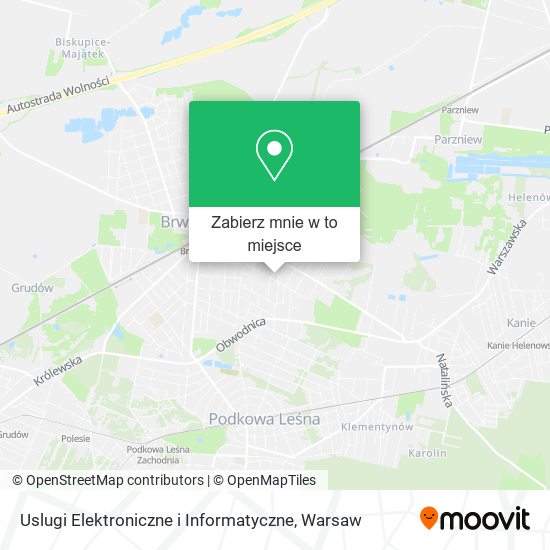 Mapa Uslugi Elektroniczne i Informatyczne