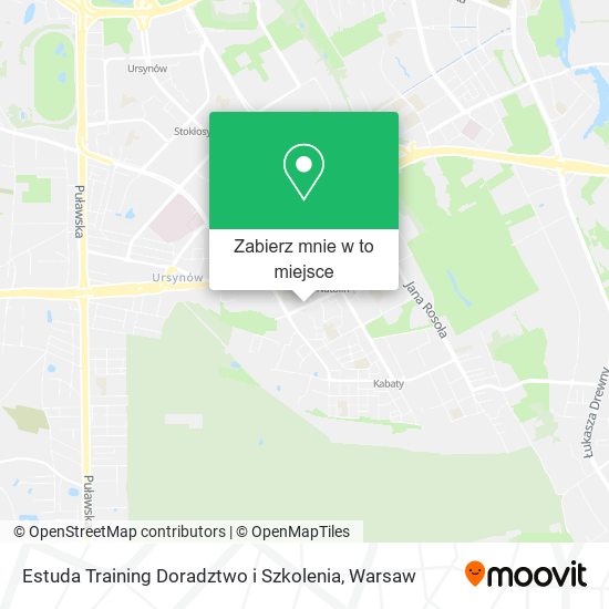 Mapa Estuda Training Doradztwo i Szkolenia