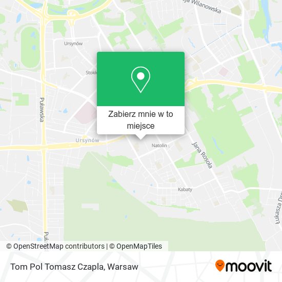 Mapa Tom Pol Tomasz Czapla