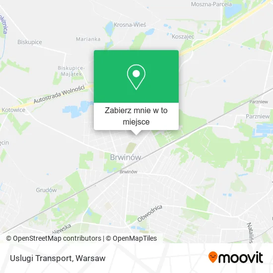 Mapa Uslugi Transport