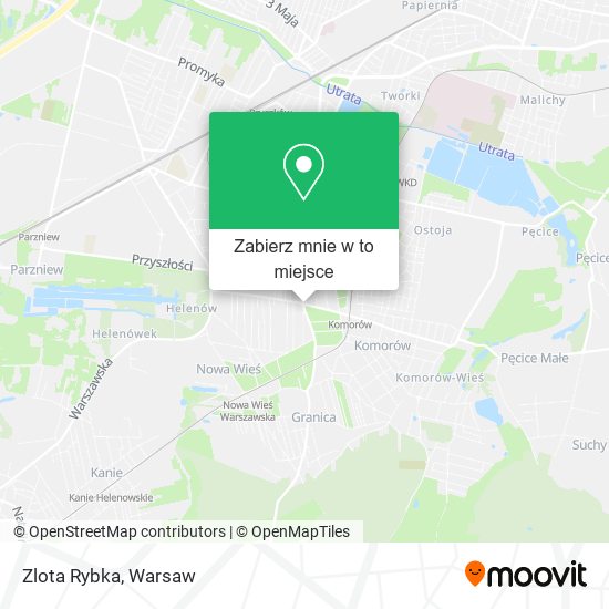 Mapa Zlota Rybka