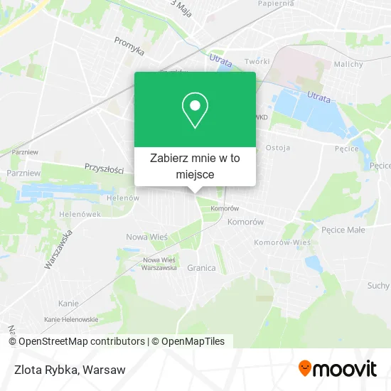 Mapa Zlota Rybka