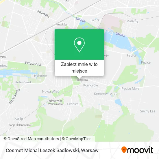 Mapa Cosmet Michal Leszek Sadlowski