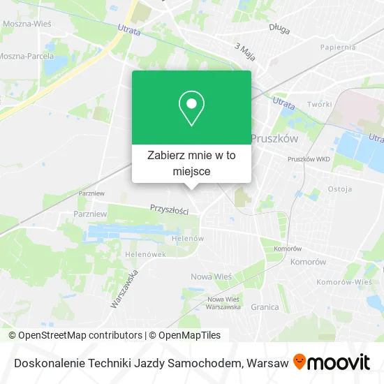 Mapa Doskonalenie Techniki Jazdy Samochodem