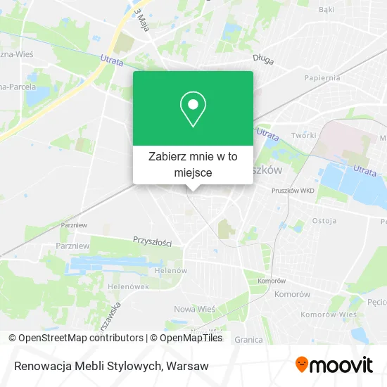 Mapa Renowacja Mebli Stylowych