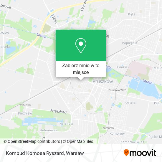 Mapa Kombud Komosa Ryszard