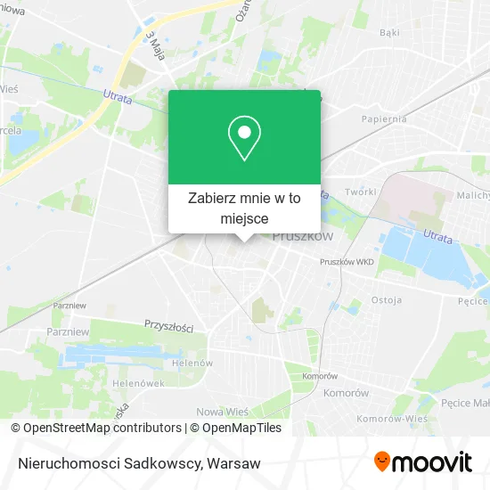 Mapa Nieruchomosci Sadkowscy