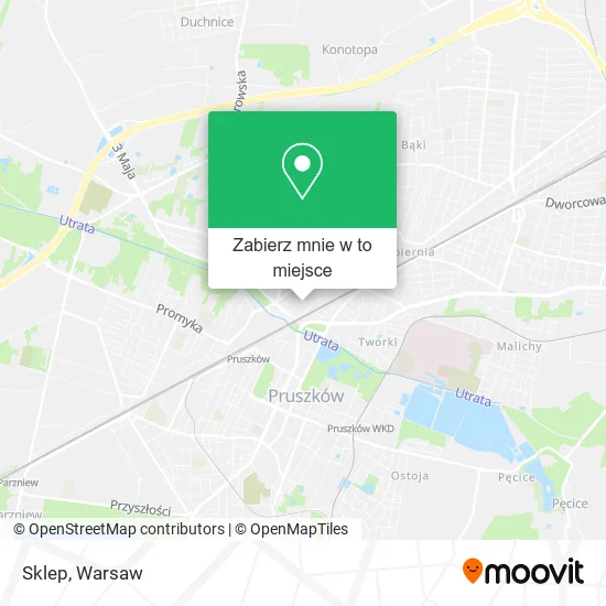 Mapa Sklep