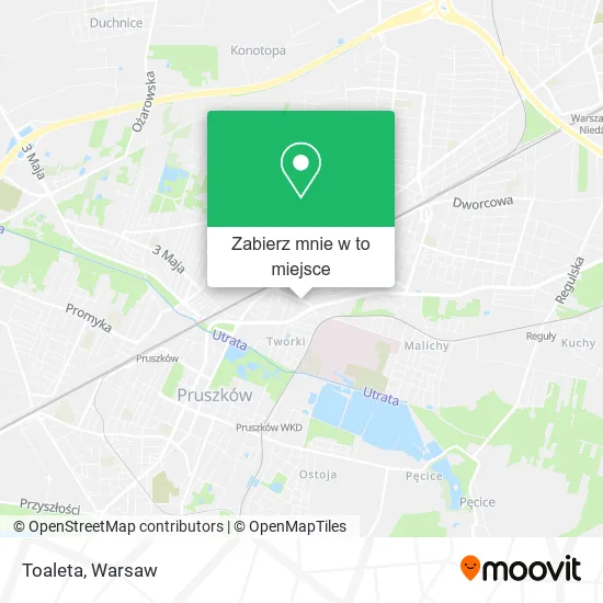 Mapa Toaleta