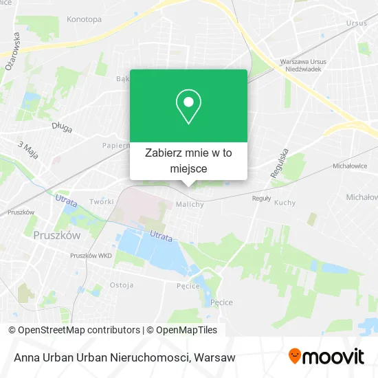 Mapa Anna Urban Urban Nieruchomosci
