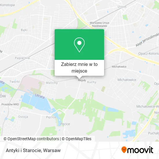Mapa Antyki i Starocie