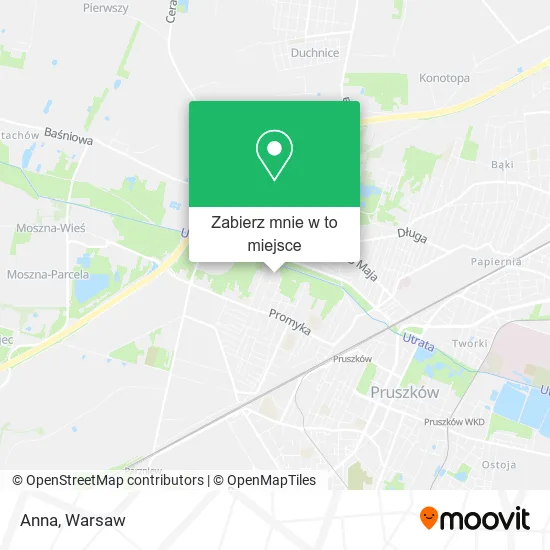 Mapa Anna