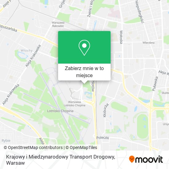 Mapa Krajowy i Miedzynarodowy Transport Drogowy