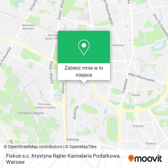 Mapa Fiskus s.c. Krystyna Rajter Kancelaria Podatkowa