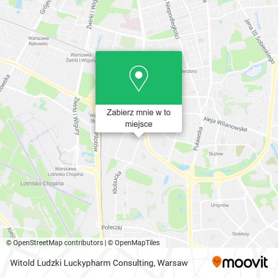 Mapa Witold Ludzki Luckypharm Consulting