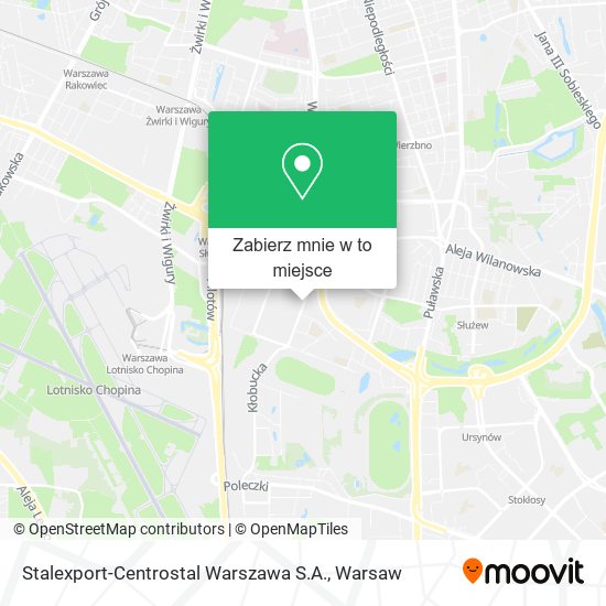 Mapa Stalexport-Centrostal Warszawa S.A.