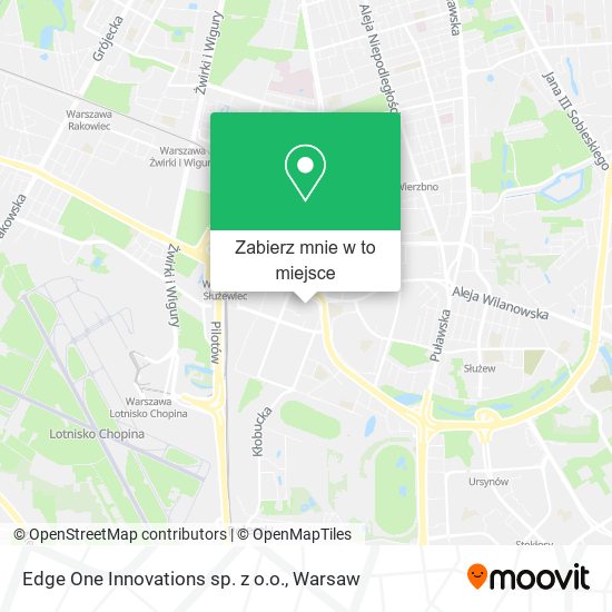 Mapa Edge One Innovations sp. z o.o.