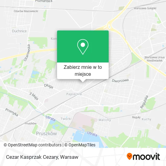 Mapa Cezar Kasprzak Cezary