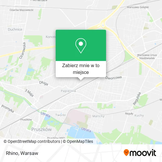 Mapa Rhino