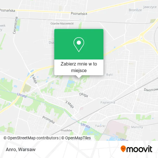 Mapa Anro