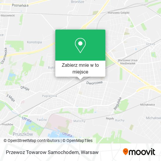 Mapa Przewoz Towarow Samochodem