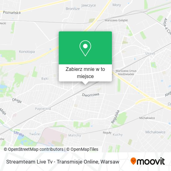 Mapa Streamteam Live Tv - Transmisje Online