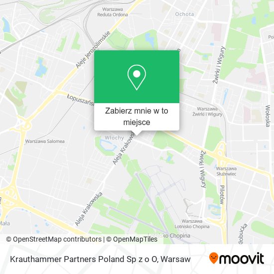 Mapa Krauthammer Partners Poland Sp z o O