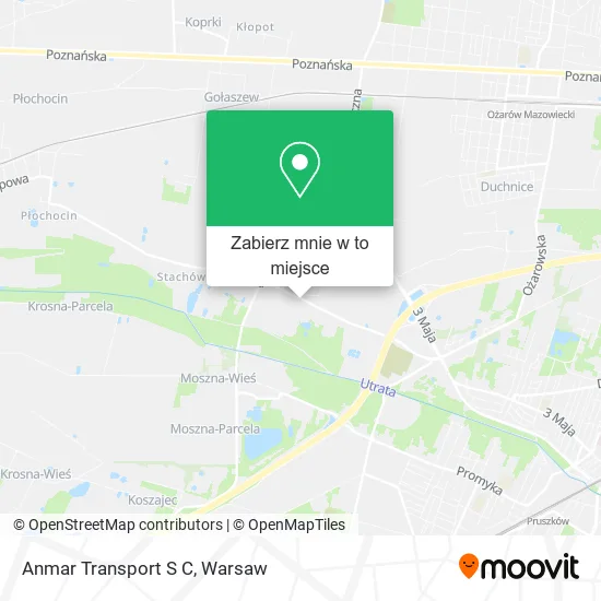 Mapa Anmar Transport S C