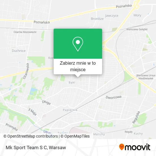 Mapa Mk Sport Team S C