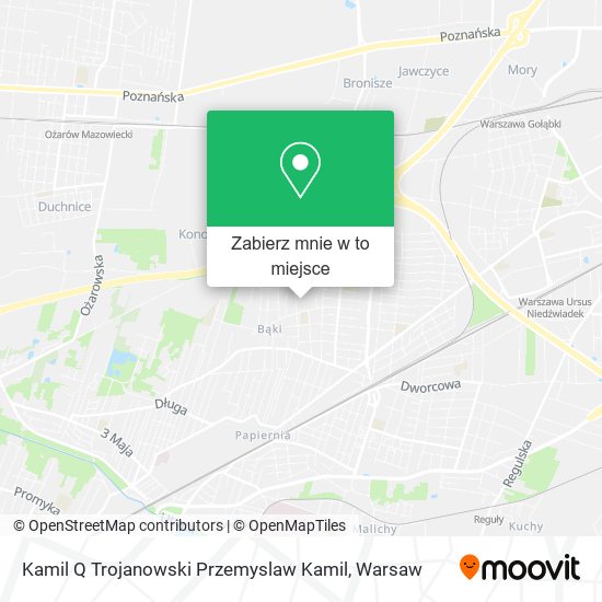 Mapa Kamil Q Trojanowski Przemyslaw Kamil