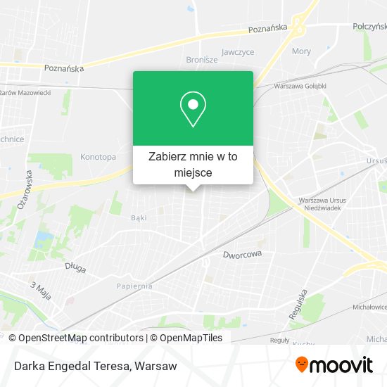 Mapa Darka Engedal Teresa