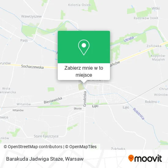 Mapa Barakuda Jadwiga Staze