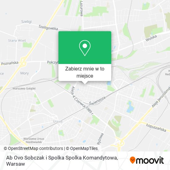 Mapa Ab Ovo Sobczak i Spolka Spolka Komandytowa