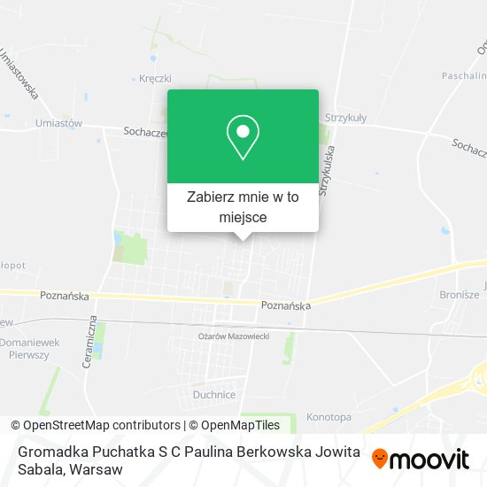 Mapa Gromadka Puchatka S C Paulina Berkowska Jowita Sabala