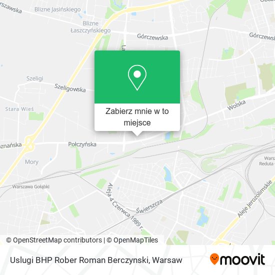 Mapa Uslugi BHP Rober Roman Berczynski